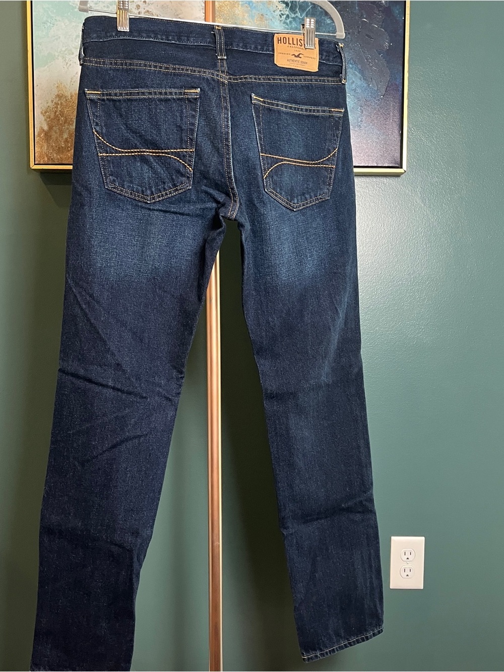 Vintage Hollister Y2K Dark Wash Jeans - Picture 4 of 7